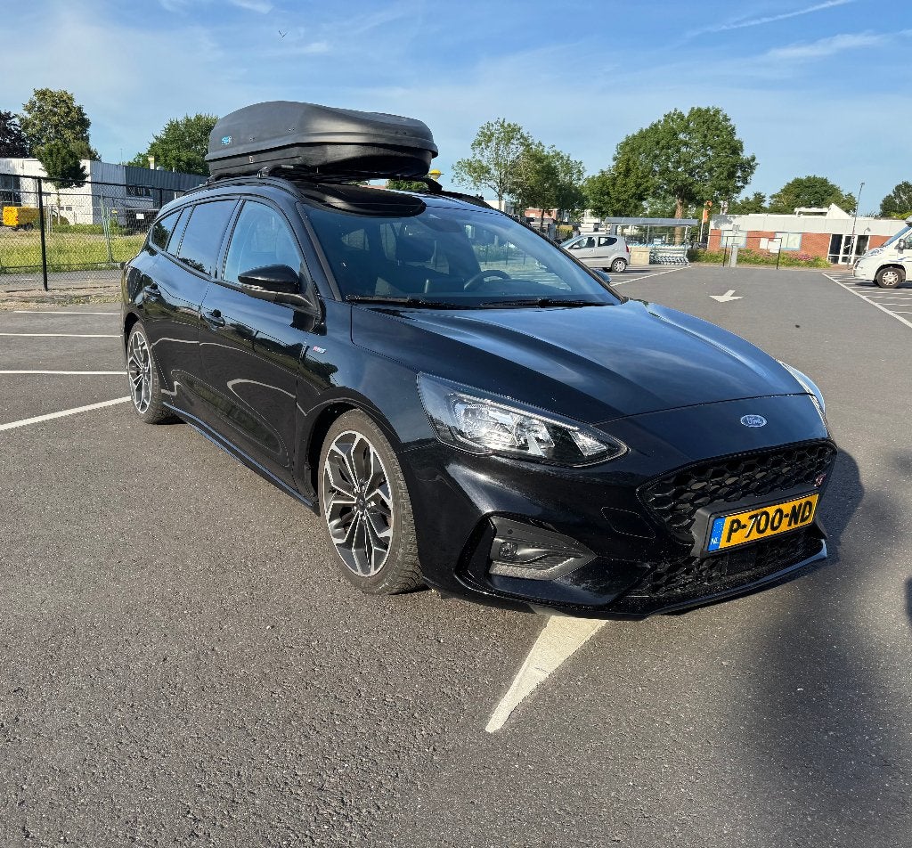 Ford Focus 1.0 Ecoboost 125pk 2020 Zwart, 1283 kg, Stationwagon, Particulier, Geïmporteerd
