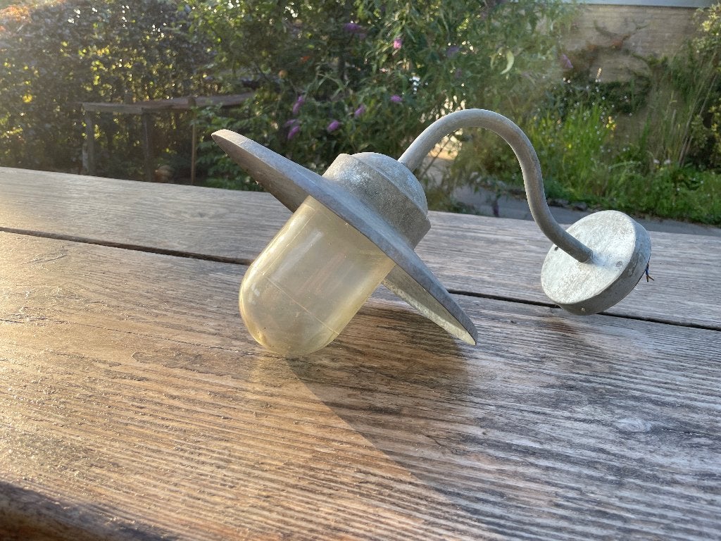 Stallamp of boerderijlamp, Ophalen, Gebruikt, Minder dan 50 watt, Wandlamp