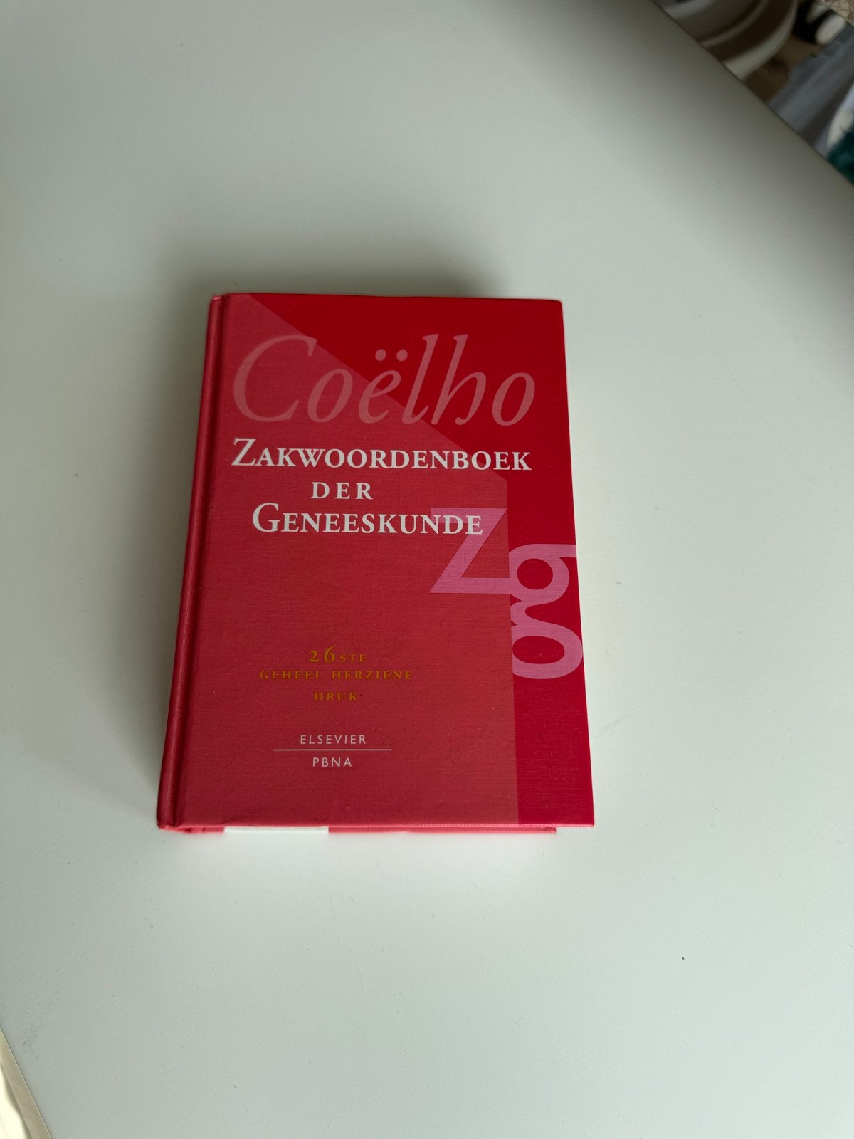 Coëlho Zakwoordenboek der Geneeskunde - 26e editie, Ophalen of Verzenden, Zo goed als nieuw, Overige uitgevers, Nederlands