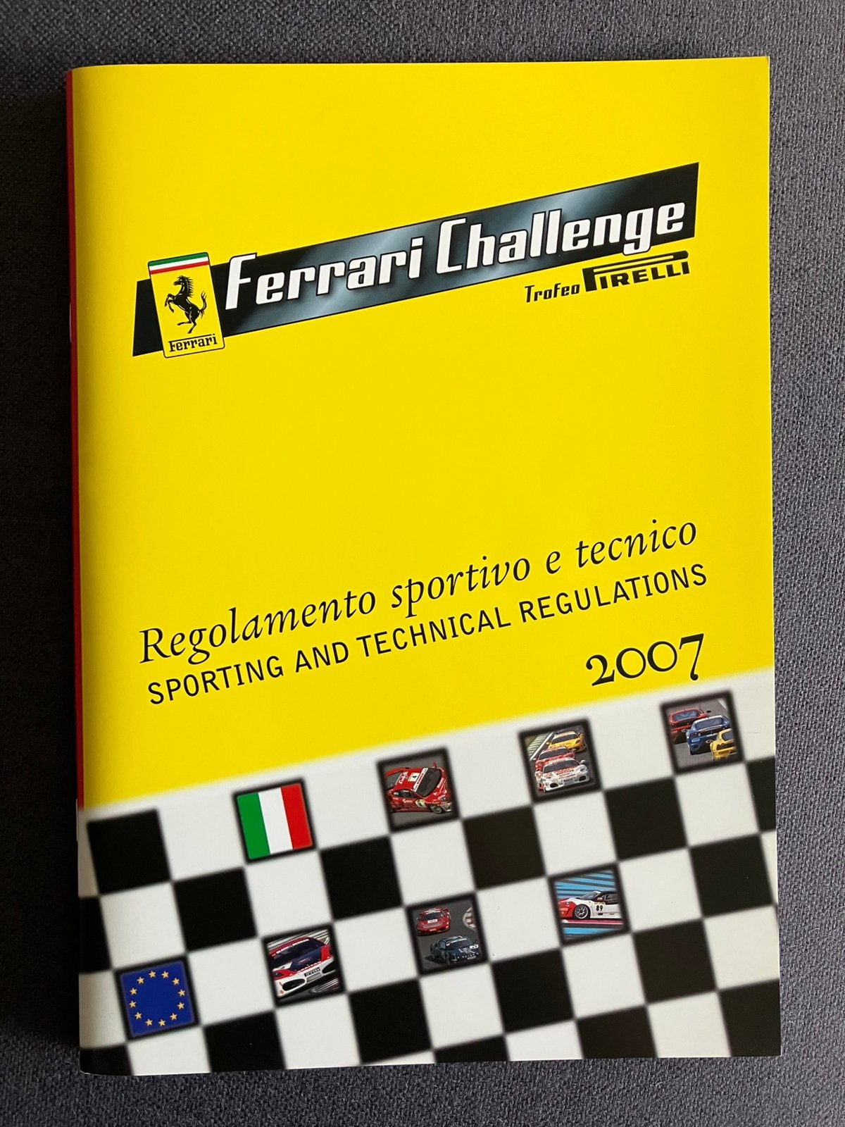 Ferrari Challenge 2007 regulations brochure corse clienti, Boeken, Verzenden, Zo goed als nieuw, Ferrari