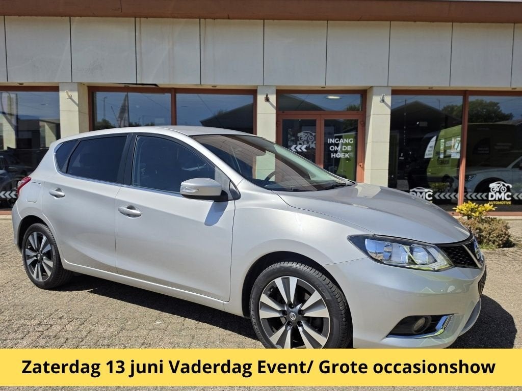 Nissan Pulsar 1.2 DIG-T N-Connecta | Camera | Cruise | Navi, Keurmerk '100% Onderhouden', 12 maanden, Stof, Gebruikt