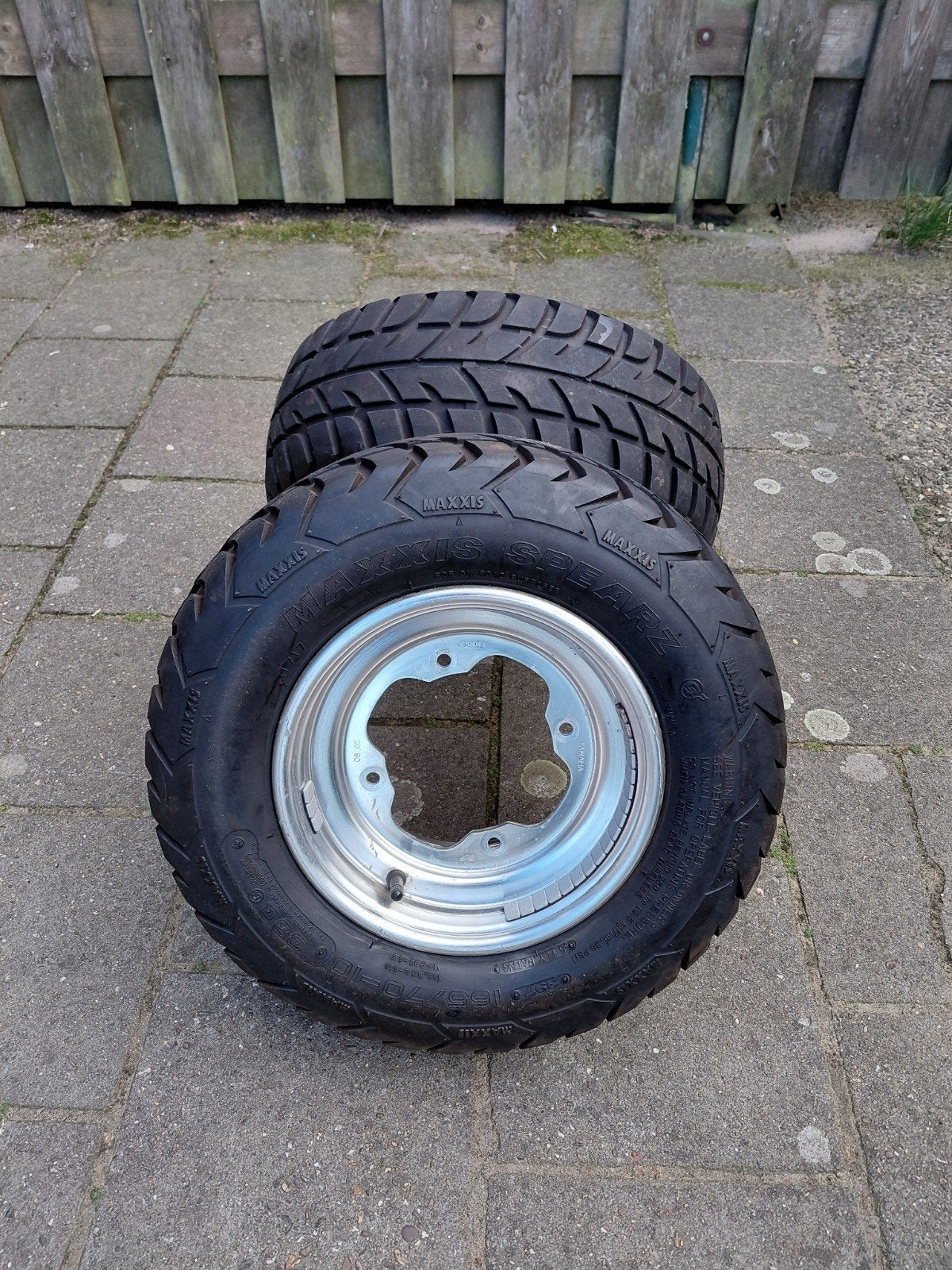 yamaha quad banden, Ophalen of Verzenden, Gebruikt