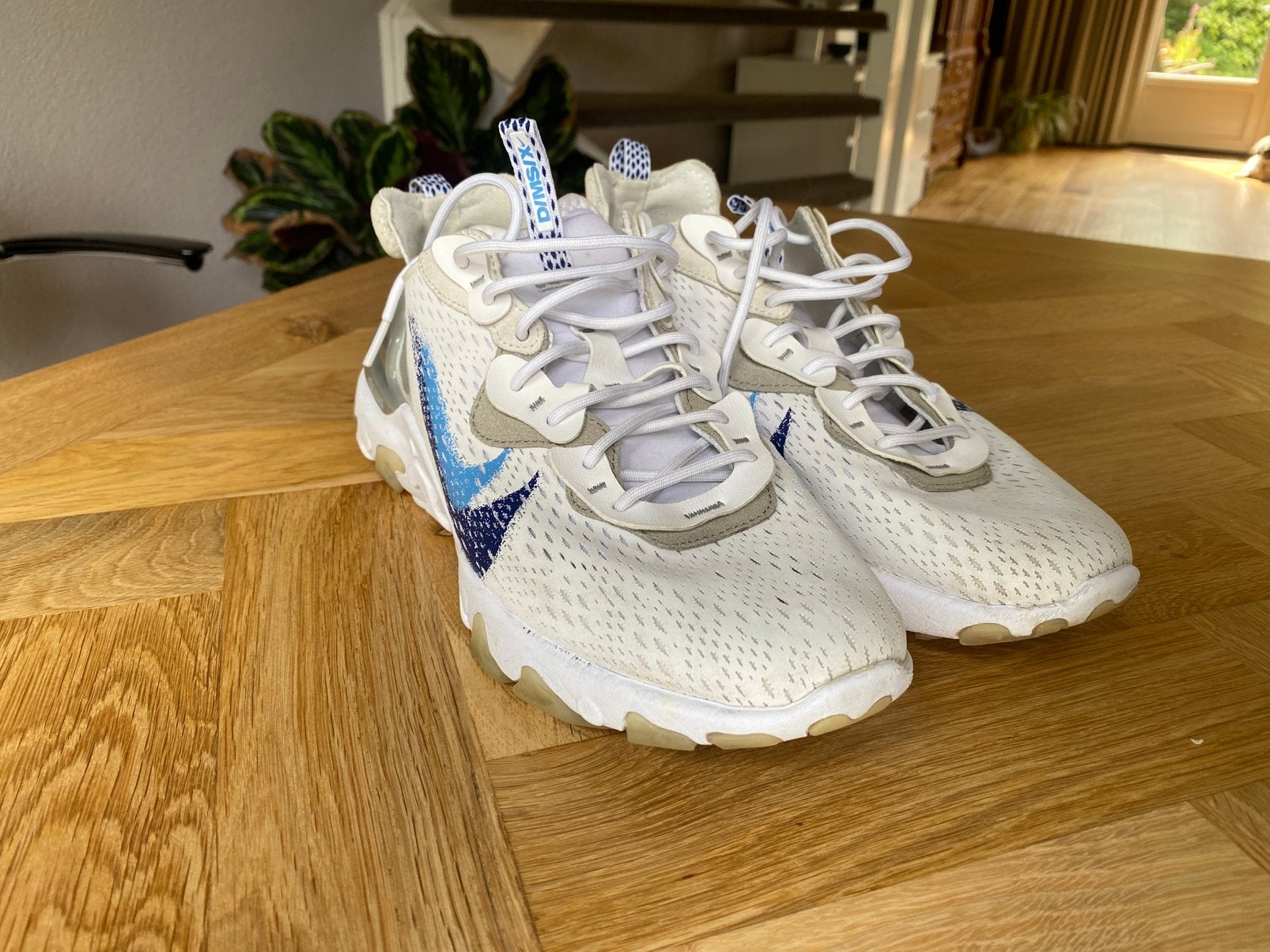 Nike react vision maat 44, Kleding | Heren, Verzenden, Wit, Sneakers of Gympen, Zo goed als nieuw