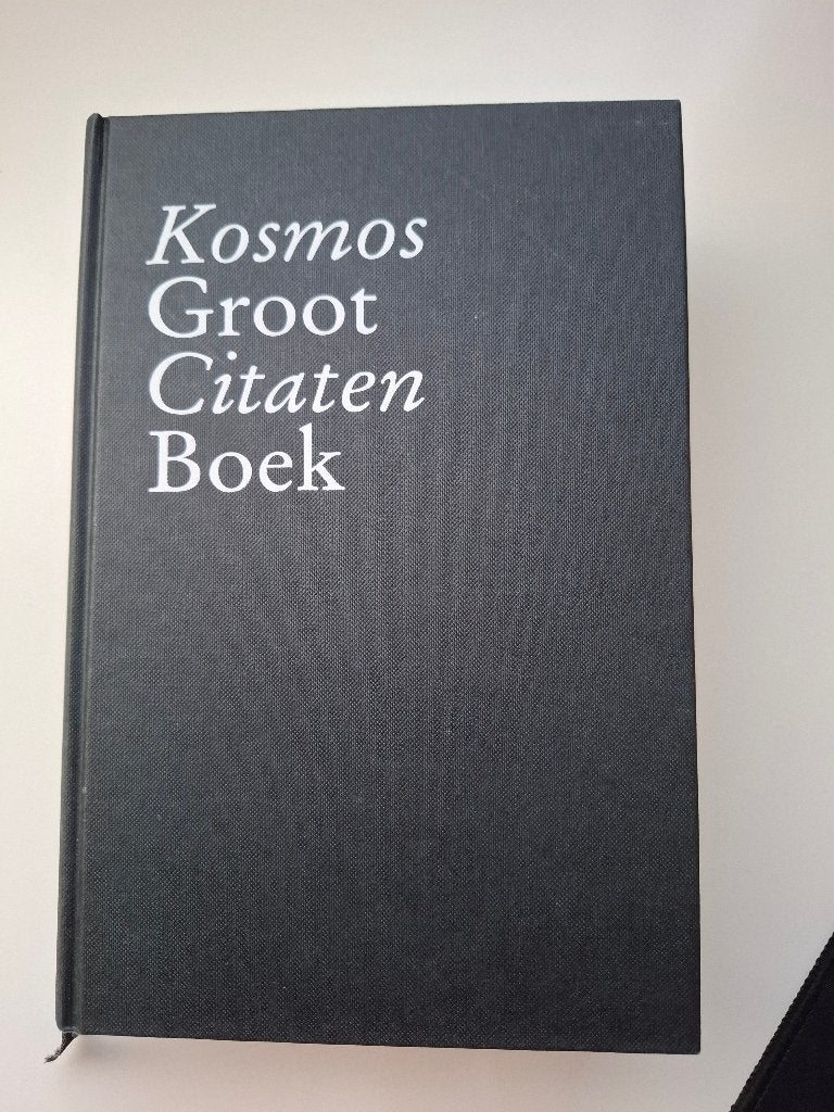 Kosmos Groot Citaten Boek., Ophalen of Verzenden, Zo goed als nieuw, Overige uitgevers