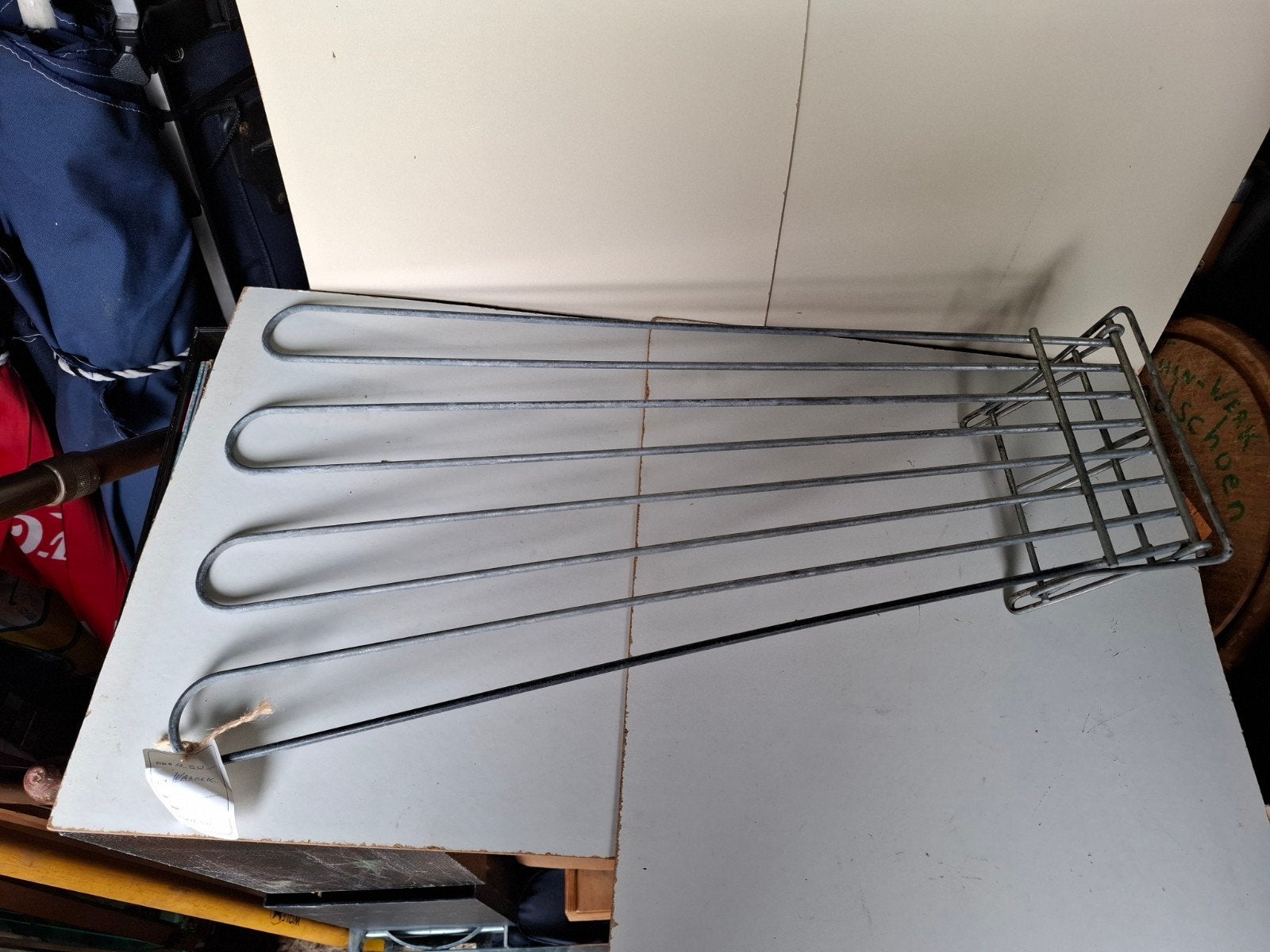 metalen wasrekje, Ophalen of Verzenden, Wasrek