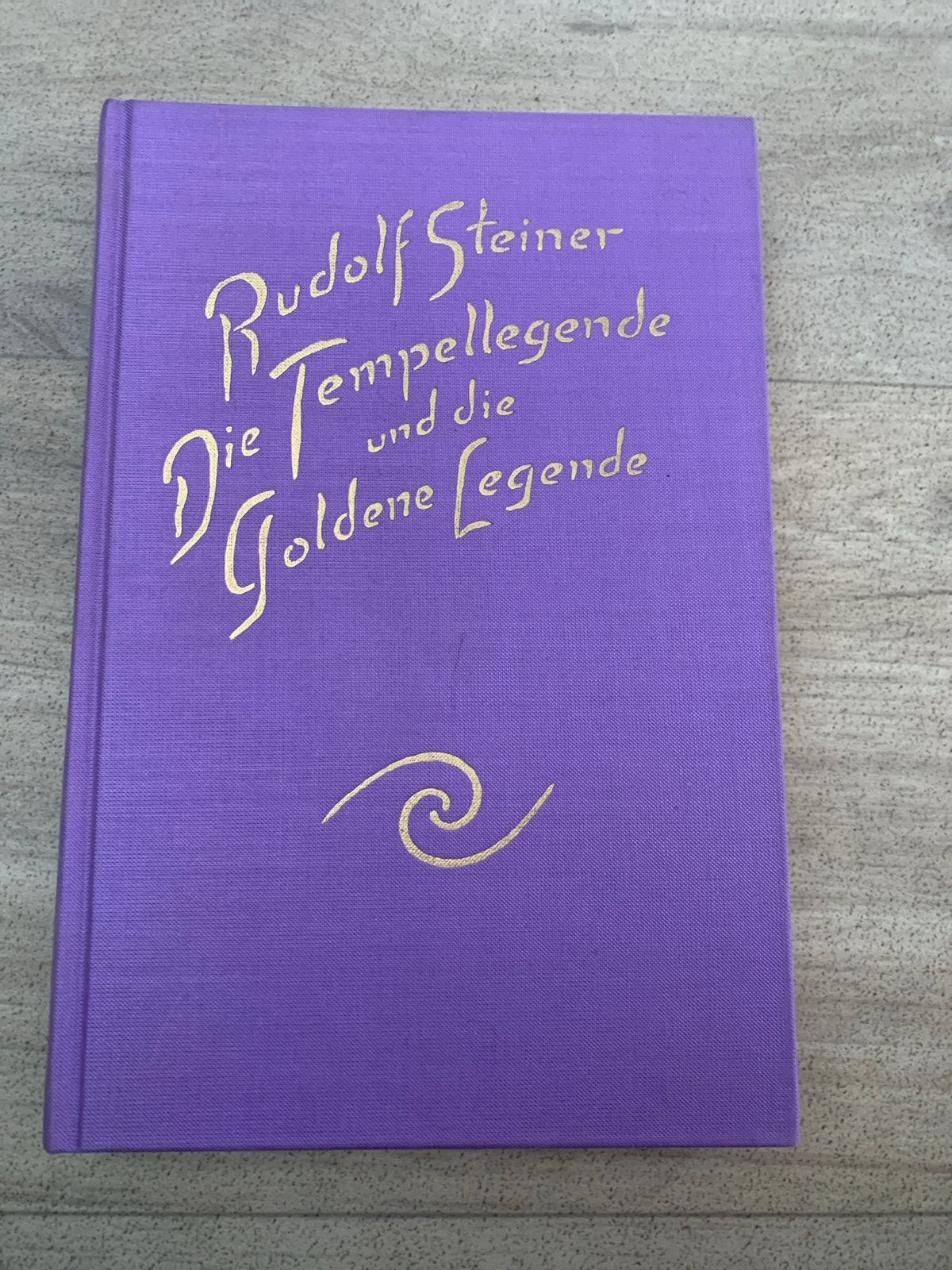 Rudolf Steiner - Die Tempellege und die Goldene Legende, Ophalen of Verzenden, Zo goed als nieuw, Spiritualiteit algemeen, Achtergrond en Informatie