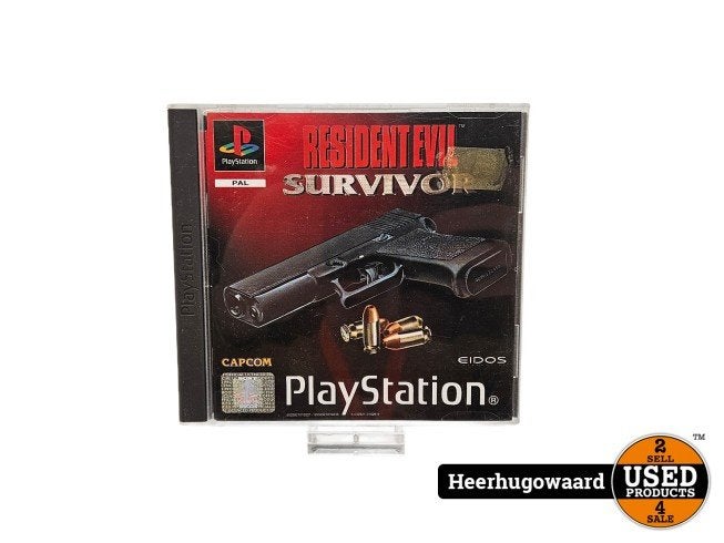 PS1 Game: Resident Evil Survivor - Compleet PAL, Sony, Zo goed als nieuw, Support@sony.com, 1-7-1 Konan, Minato-ku
Tokyo 108-0075
Japan
