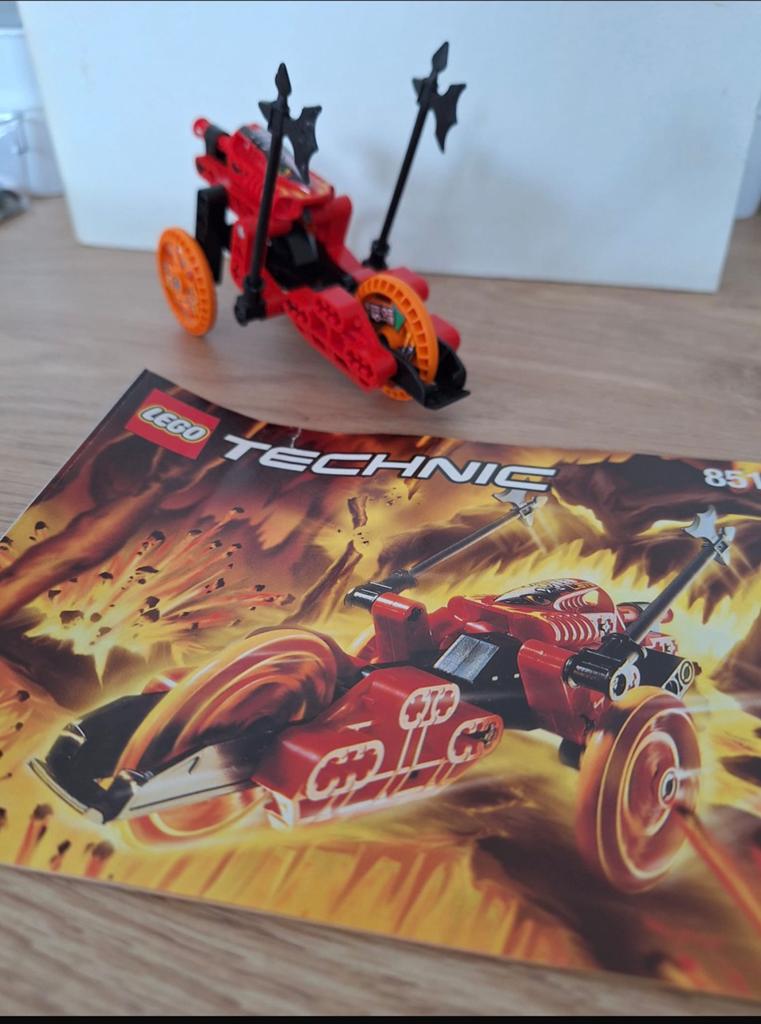 Lego technic: 8510, Gebruikt, Lego, Compleet, Ophalen of Verzenden
