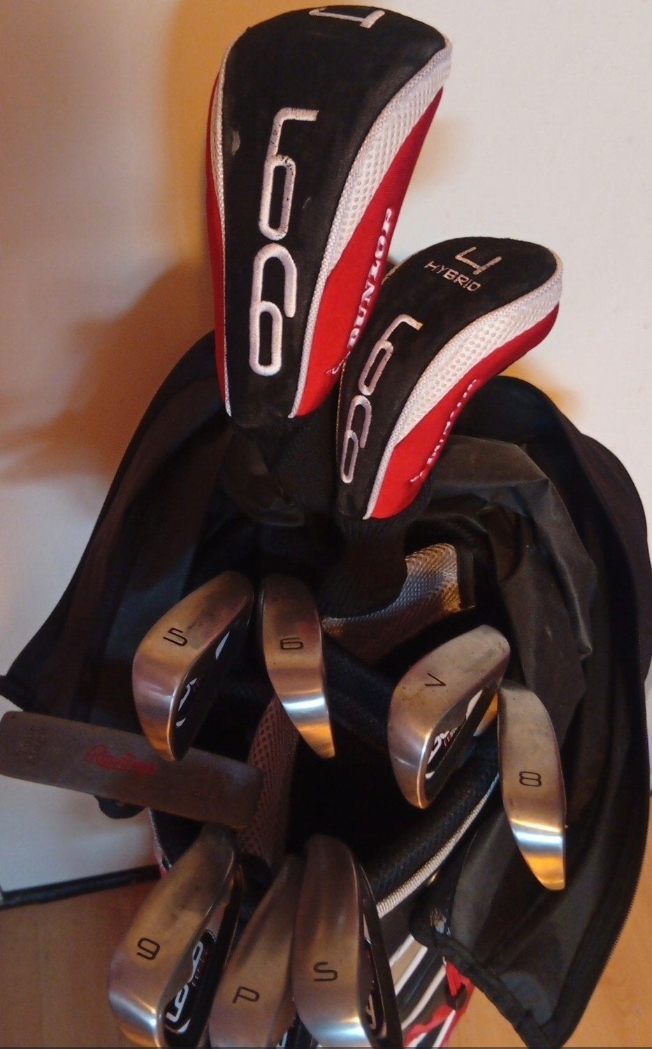 Dunlop heren golfset met golftas, Ophalen of Verzenden, Gebruikt, Set