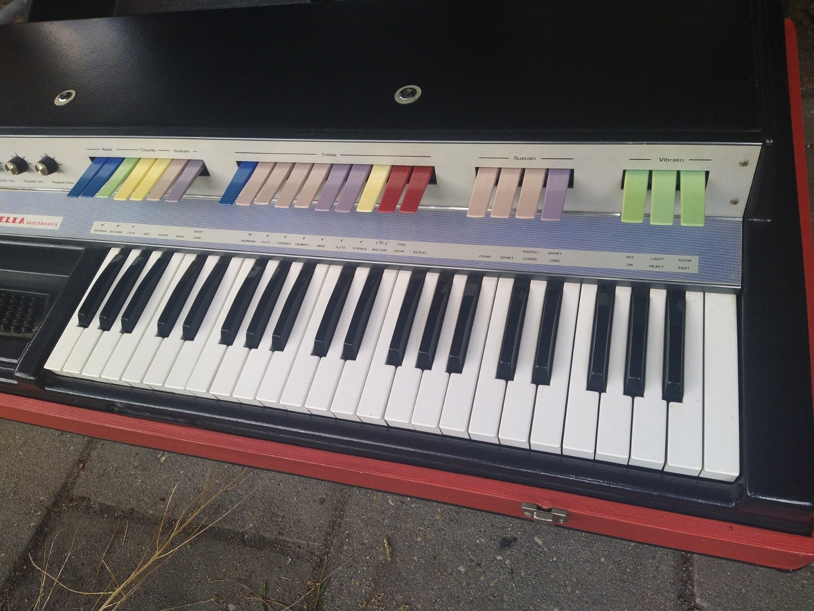Elka Panther 2250 accordeon 120 bas Elektronisch Orgel, Ophalen, Gebruikt, 49 toetsen, Overige merken