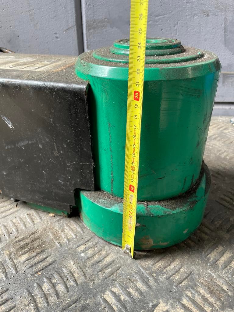 Stahl Werk Luchthydraulische Heber 80T Garagekrik, Auto diversen, Krikken, Ophalen, Gebruikt, Hydraulisch, Garagekrik
