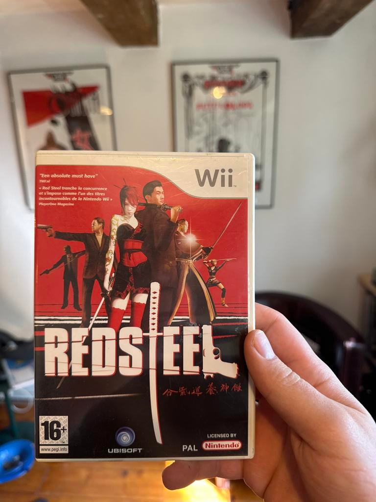 Red Steel Wii - Actievolle Shooter voor de Nintendo Wii, Spelcomputers en Games, Games | Nintendo Wii, Gebruikt, Shooter, 1 speler
