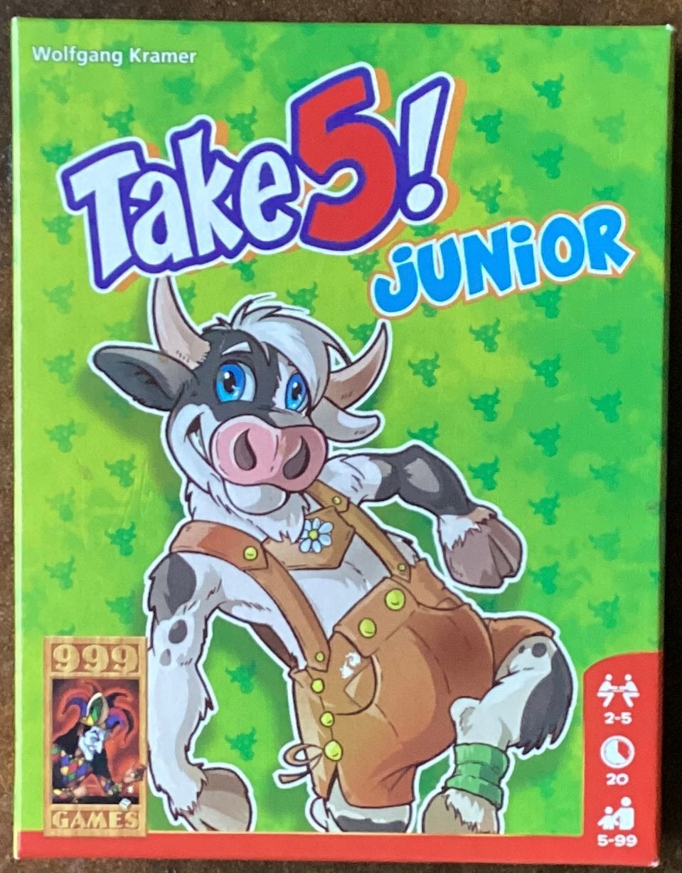 Take 5! Junior kaartspel, vanaf 5 jaar 999 games, Hobby en Vrije tijd, Gezelschapsspellen | Kaartspellen, Ophalen of Verzenden