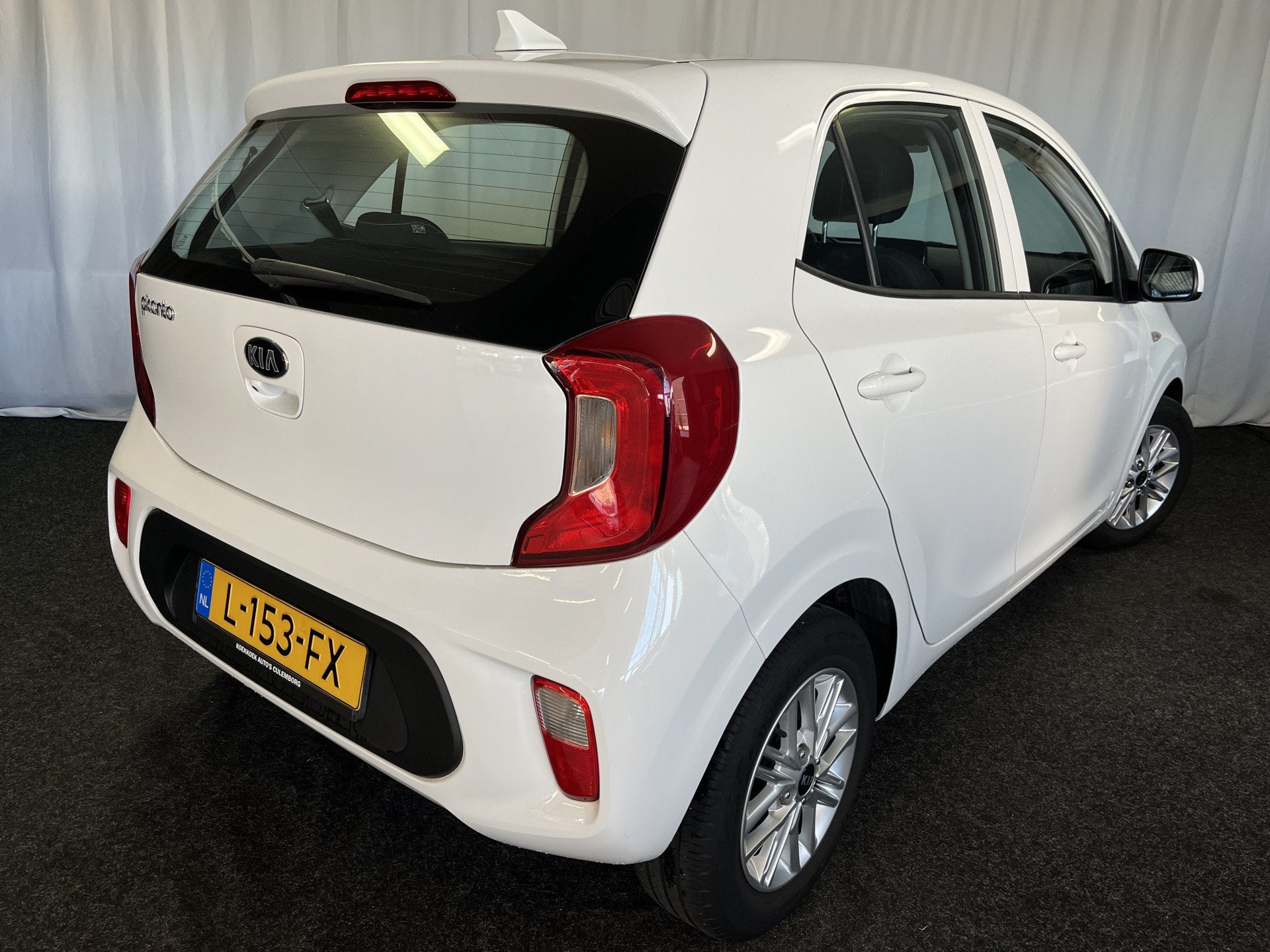 Kia Picanto 1.0 DPi DynamicLine 1E EIGN/AIRCO/CRUISE/APPLE/C, Auto's, Voorwielaandrijving, Stof, Gebruikt, Met garantie (alle)