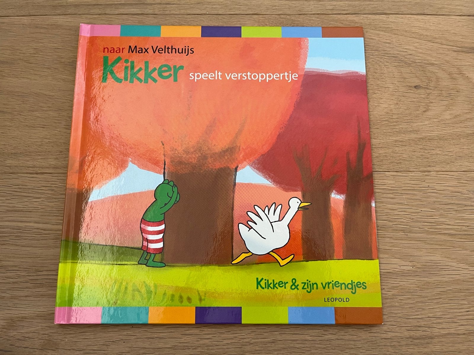 Kikker speelt verstoppertje - Max Velthuijs, Fictie algemeen, Jongen of Meisje, Ophalen of Verzenden, Zo goed als nieuw