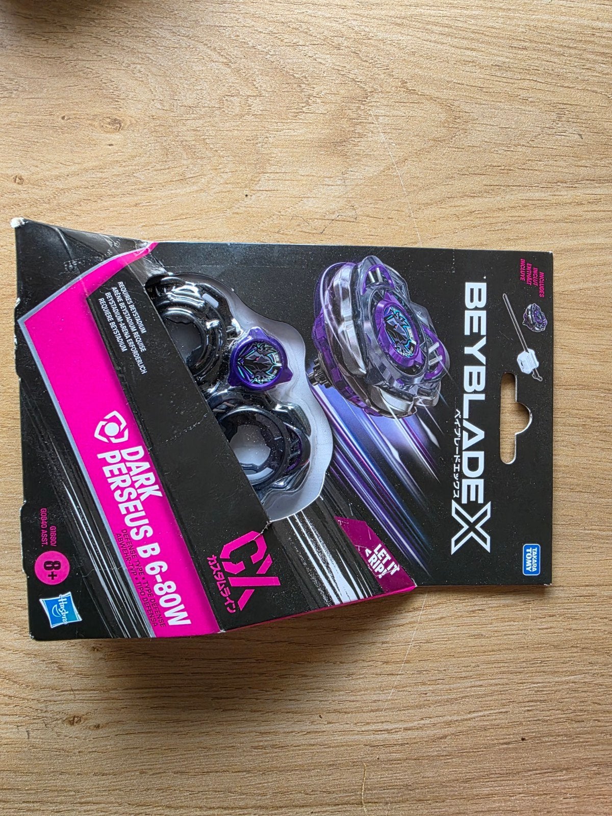 Beyblade X Dark Perseus B 6-80W - Nieuw in verpakking, Ophalen of Verzenden, Nieuw