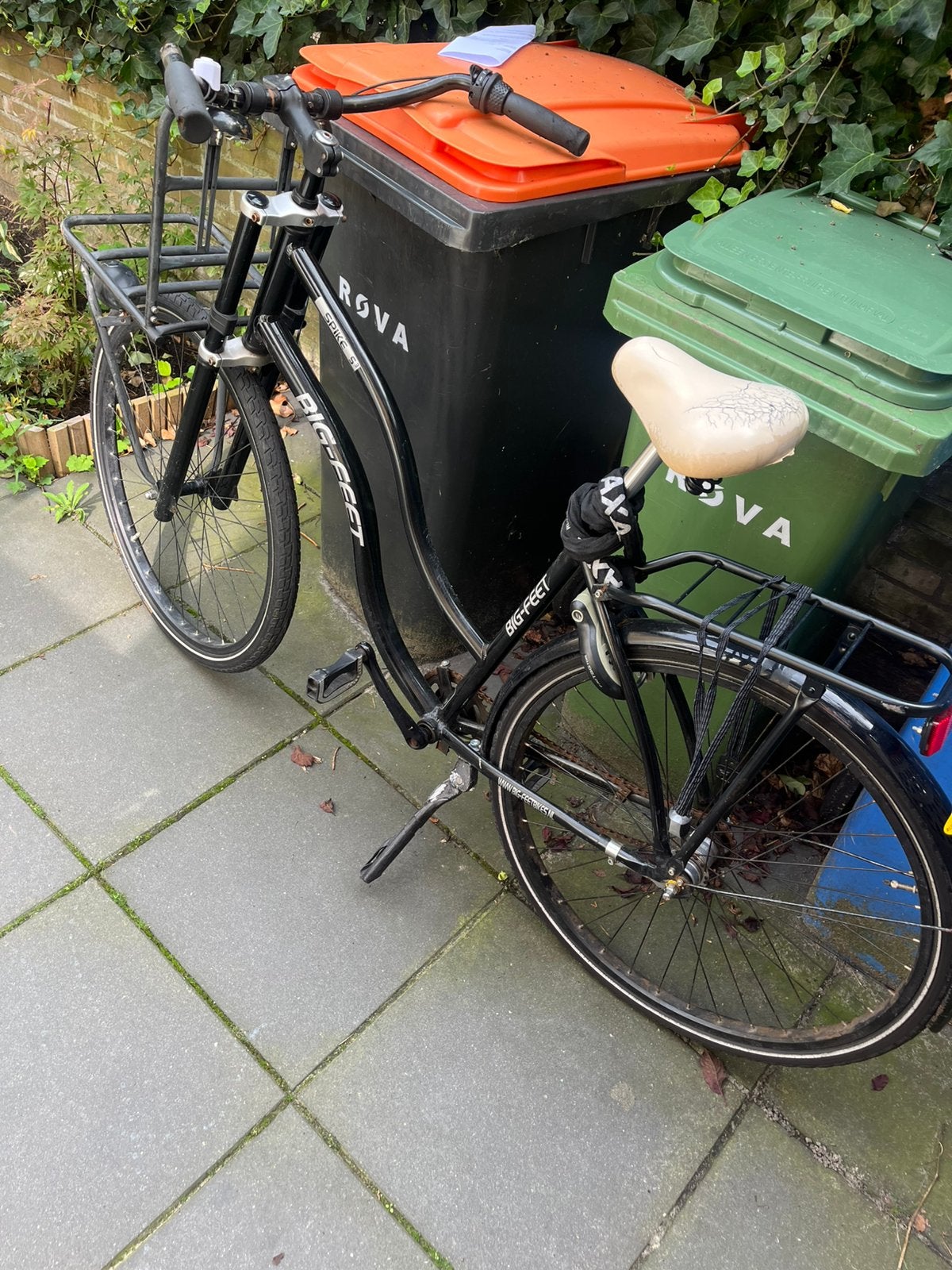 Big-Feet Spike S3 fiets met voorzitje, Ophalen, Gebruikt, Terugtraprem