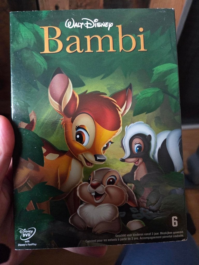 3 disney klassiekers zie foto's, Inclusief doosje, Animatie, Alle leeftijden, Nederlands