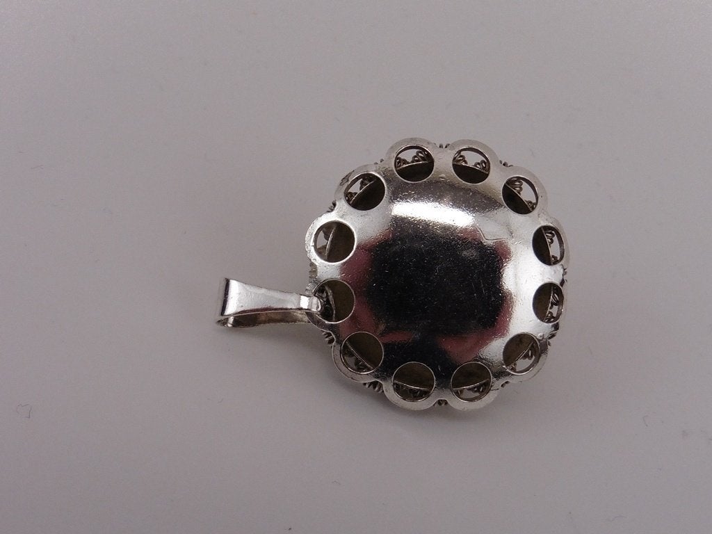 Zilveren hanger Zeeuws                                   Z97, Gebruikt, Overige voorstellingen, ., Ophalen of Verzenden