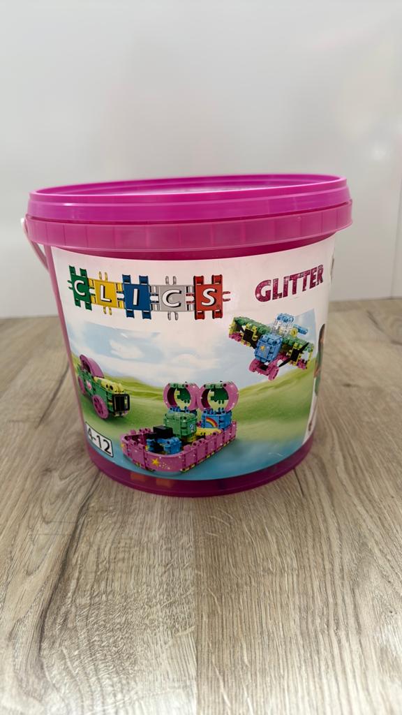 Clics - glitter, Ophalen of Verzenden, Zo goed als nieuw