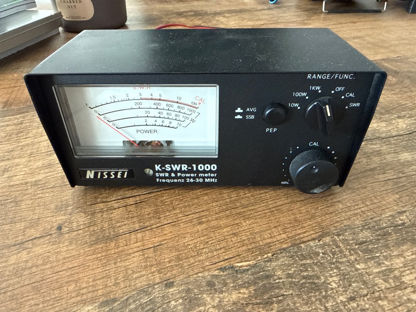 Nissei K-SWR-1000 SWR & Power meter 26-30 MHz, Ophalen of Verzenden, Gebruikt