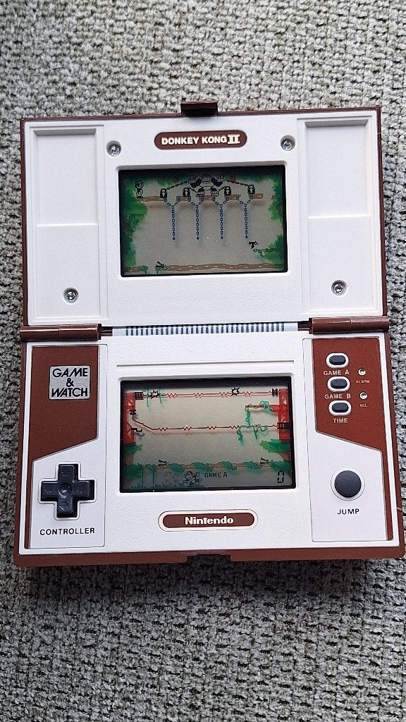 Nintendo Game&watch Donkey Kong 2, Avontuur en Actie, Verzenden, 1 speler, Zo goed als nieuw