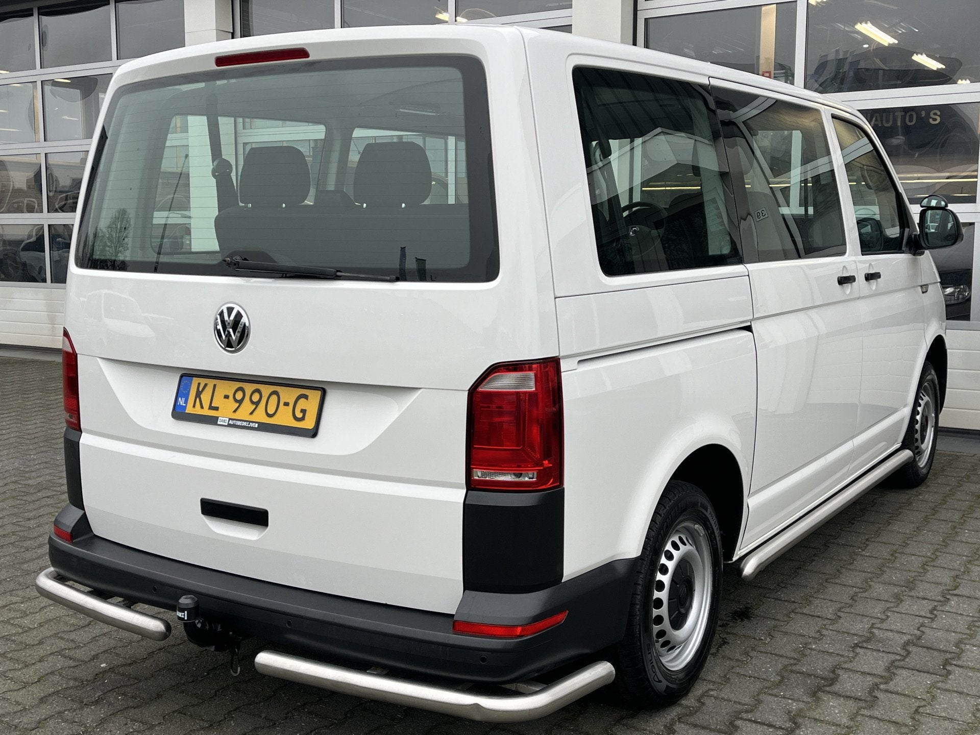 Volkswagen Transporter Kombi 2.0 TDI DSG Automaat L1H1 BTW e, Stof, Gebruikt, 150 pk, 255 €/maand