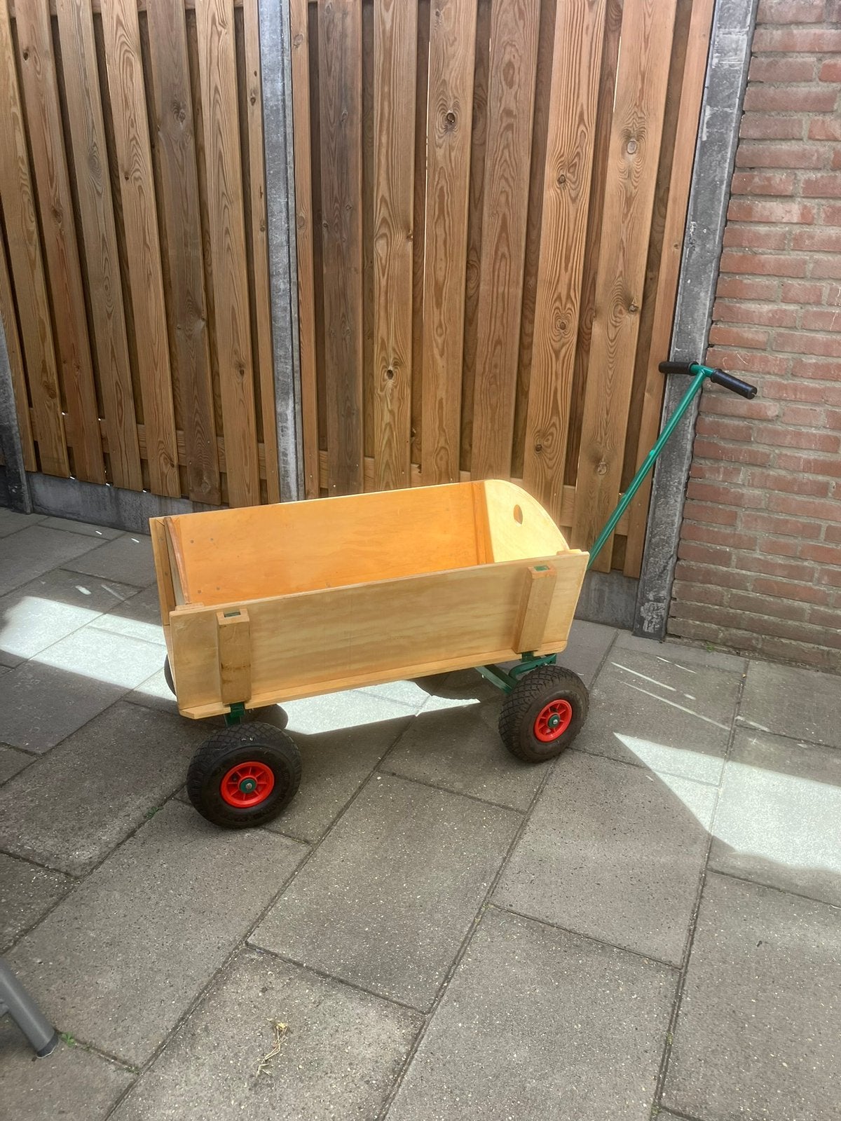 Grote bolderkar!, Ophalen, Zo goed als nieuw