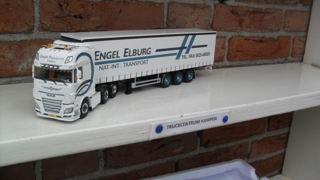 WSI  Daf  XF  Super  Space  cab  van  Engel  Transport., Ophalen of Verzenden, Nieuw, Bus of Vrachtwagen, Wsi