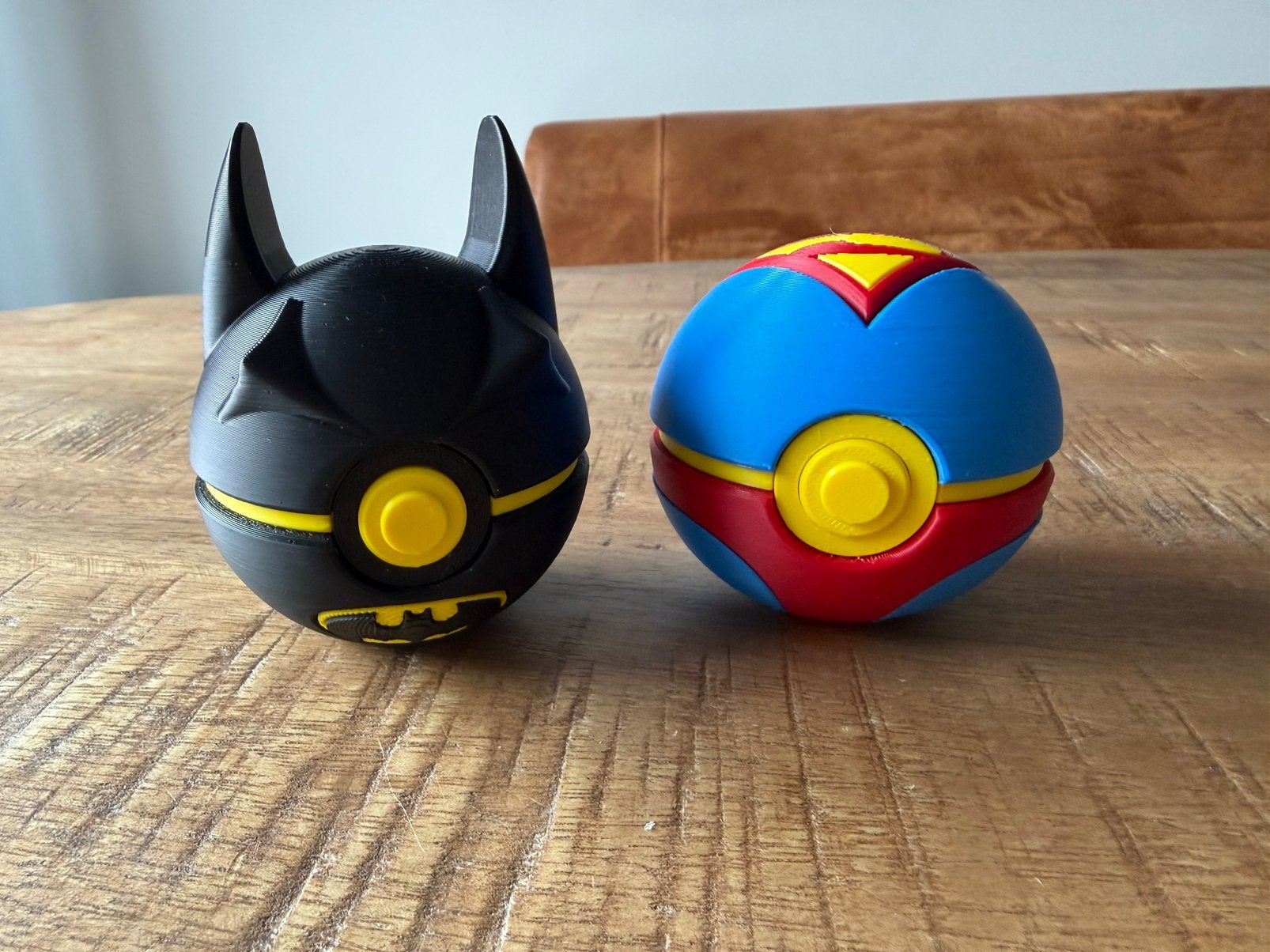 Batman & Superman pokeball set #DC #Batman #Superman Op=Op, Ophalen of Verzenden, Nieuw
