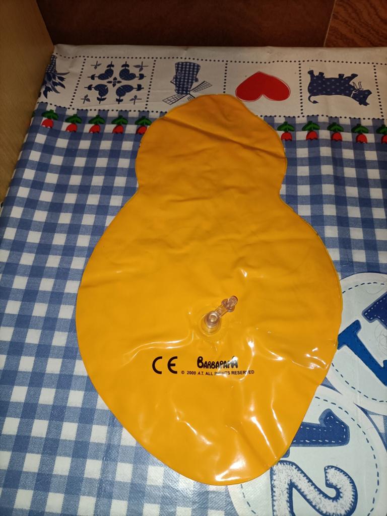 Barbabientje opblaasbare Barbapapa NIEUW 36 cm, Ophalen of Verzenden, Nieuw
