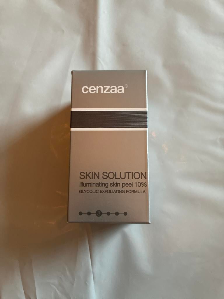 Cenzaa Skin Solution Illuminating Skin Peel 10% Glycolic, Sieraden, Tassen en Uiterlijk, Uiterlijk | Gezichtsverzorging, Ophalen of Verzenden