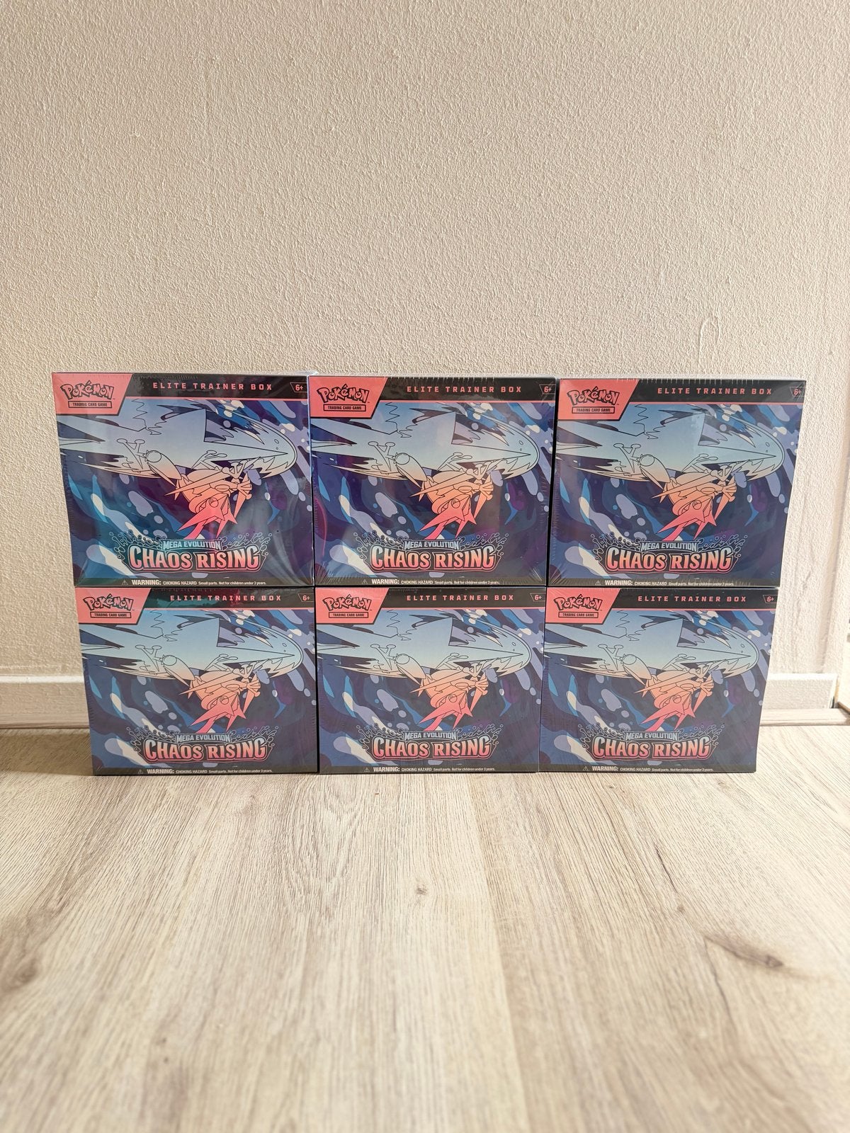 Pokémon Chaos Rising ETB, Pokemon Chaos Rising ETB, Ophalen of Verzenden, Nieuw, Overige typen