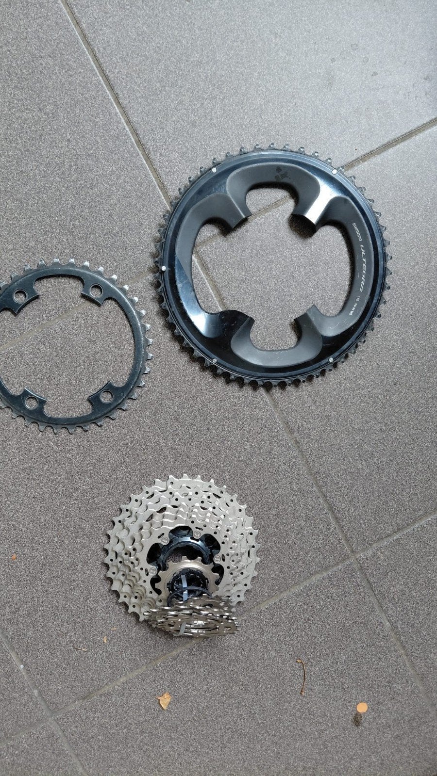 50/36 tandwielen €75, Ophalen