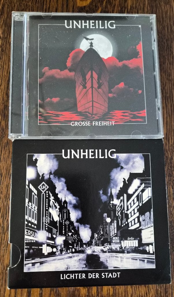 Unheilig 2x CD Grosse Freiheit & Lichter der Stadt, Ophalen of Verzenden, Zo goed als nieuw, Poprock, Album