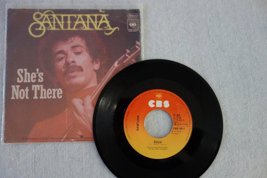 Single Santana. She’s not there, Ophalen of Verzenden, Zo goed als nieuw, Pop