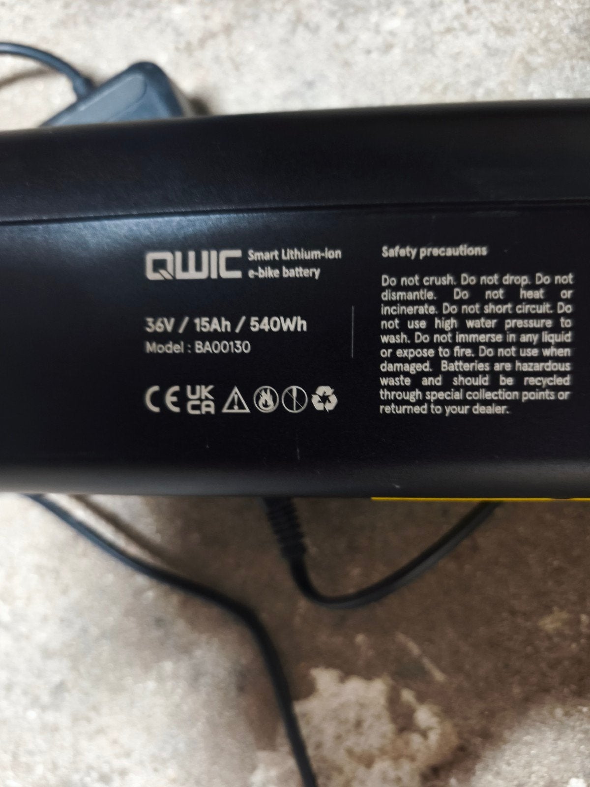 Gezocht fietsaccu BA000125 of BA000130 voor qwIc fiets, Fietsen en Brommers, Ophalen of Verzenden