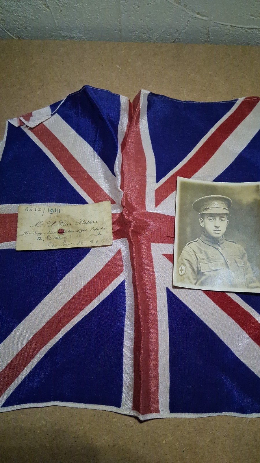 Ww1 brits medic setje Zeldzaam!, Ophalen of Verzenden, Voor 1940, Zo goed als nieuw