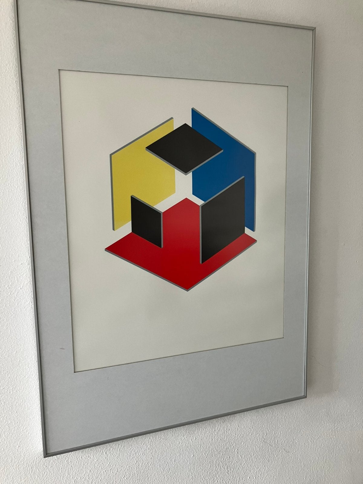 Mooie prent in lijst 50 x 70 cm, Ophalen of Verzenden