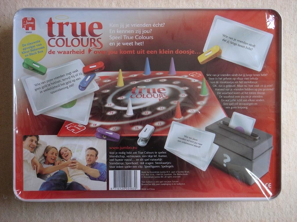 LEUK: True Colours (Black Box/Kleur bekennen), Hobby en Vrije tijd, Gezelschapsspellen | Bordspellen, Vijf spelers of meer, Ophalen of Verzenden