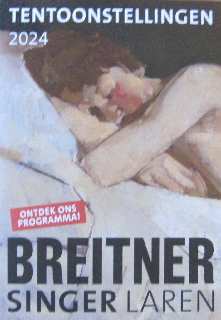 folder van Breitner tentoonstelling in Singer Laren - 2024, Ophalen of Verzenden, Zo goed als nieuw, Folder