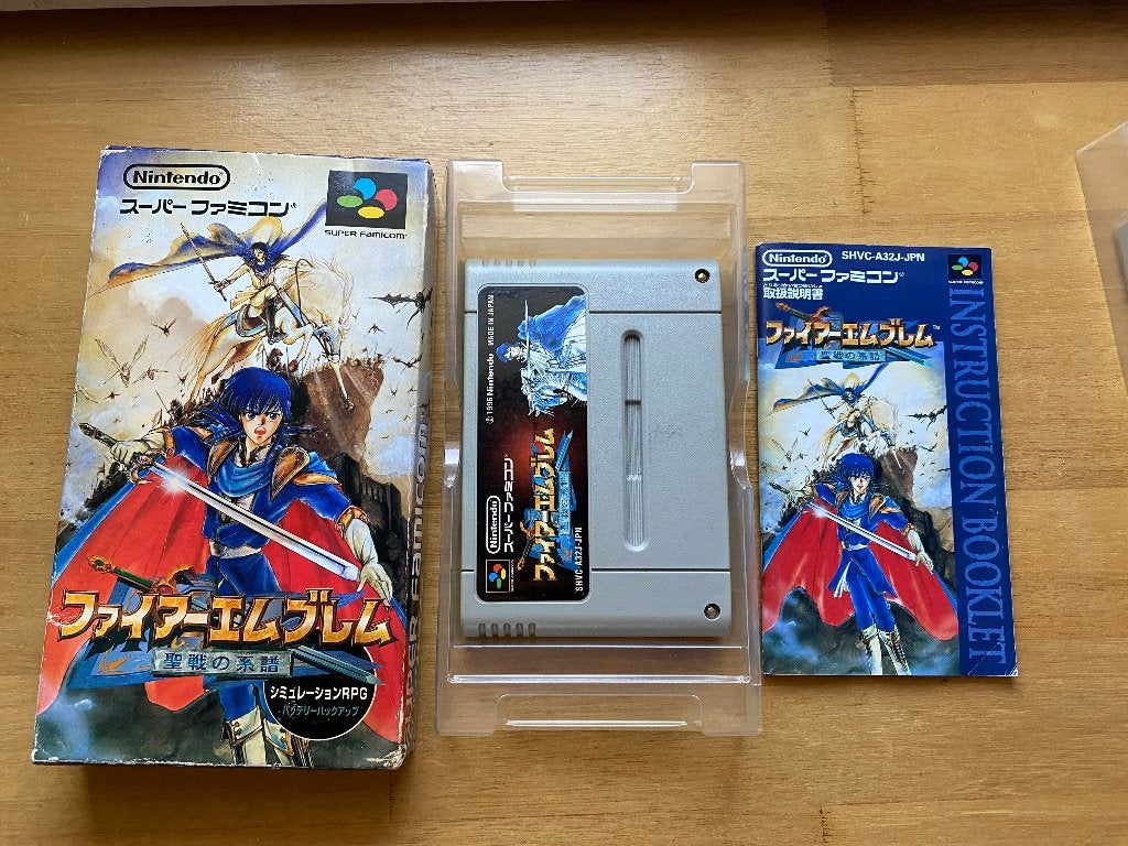 Fire Emblem Genealogy of the Holy War super famicom, Spelcomputers en Games, 1 speler, Ophalen of Verzenden, Zo goed als nieuw