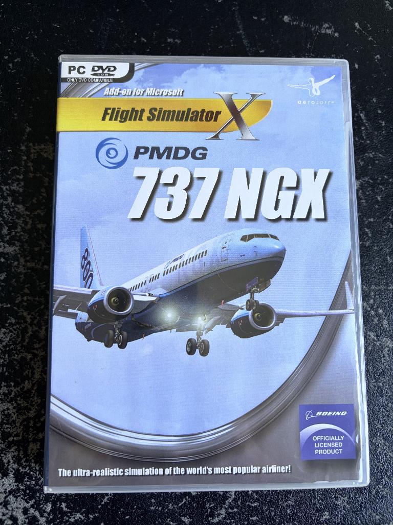 PMDG 737 NGX - Flight Simulator, 1 speler, Ophalen of Verzenden, Zo goed als nieuw, Vanaf 12 jaar