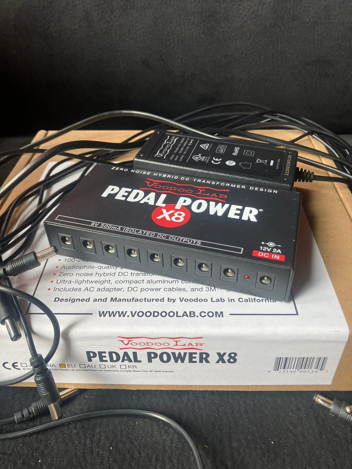 Voodoo lab Power X8, Ophalen of Verzenden, Zo goed als nieuw