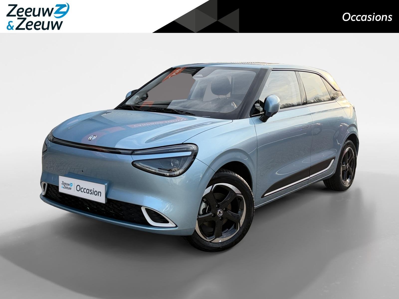 Dongfeng BOX Launch Edition 42 kWh | Full Option | 360 Camer, Auto's, Stof, Gebruikt, 95 pk, Blauw