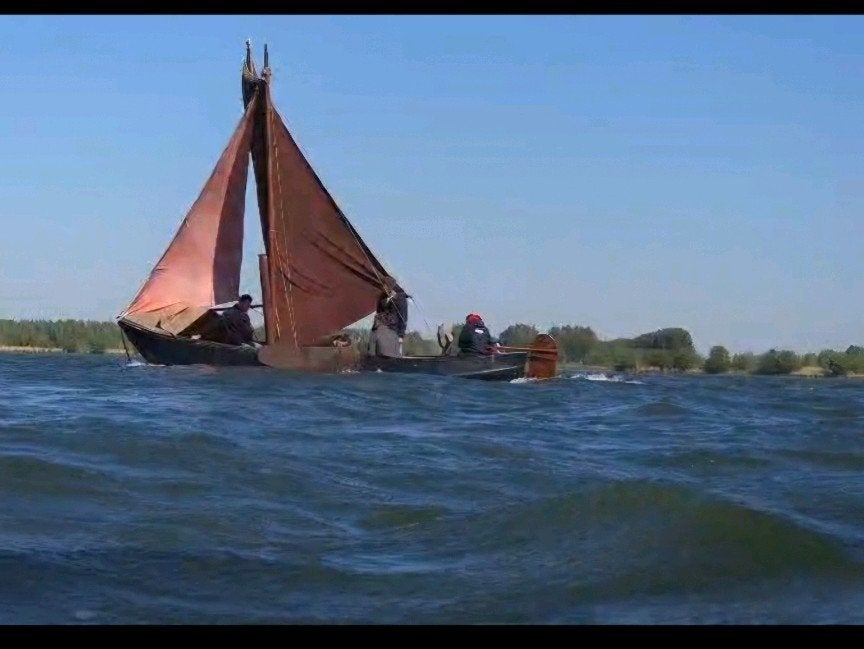 Zalmschouw 7m, Ophalen