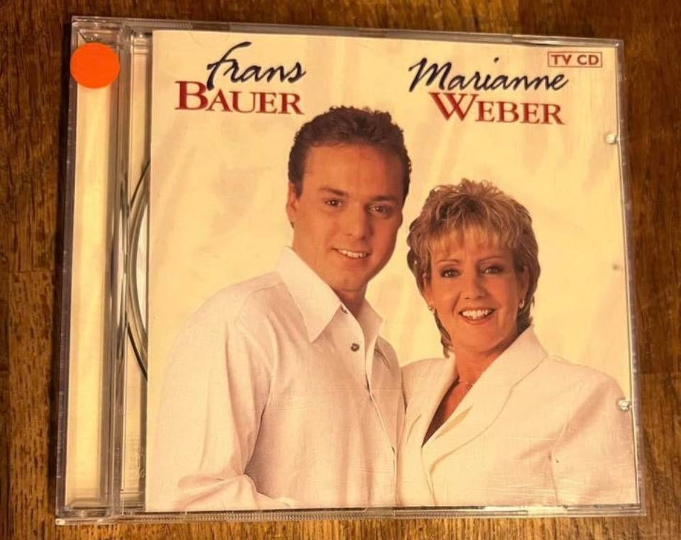 CD Frans Bauer en Marianne Weber, Ophalen of Verzenden, Zo goed als nieuw, Pop