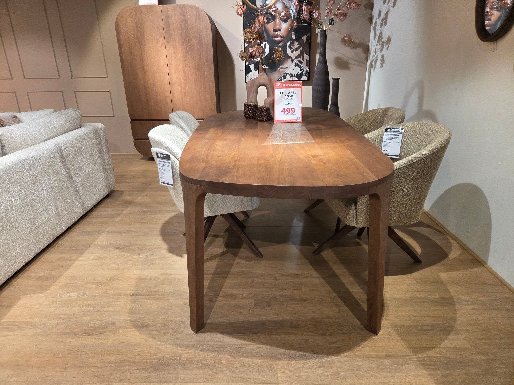 Eettafel Taylor - NU IN PRIJS VERLAAGD, Huis en Inrichting, Ophalen, Overige materialen, 100 tot 150 cm, Vijf personen of meer