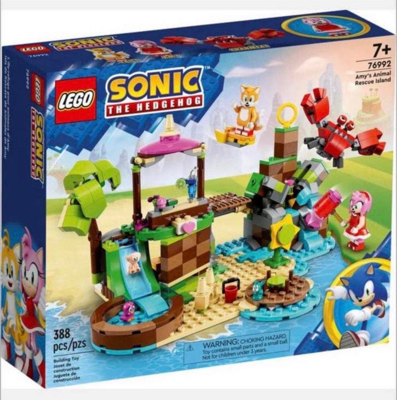 LEGO Sonic The Hedgehog 76992: Amy's Animal Rescue Island, Overige thema's, Lego, Nieuw, Ophalen of Verzenden
