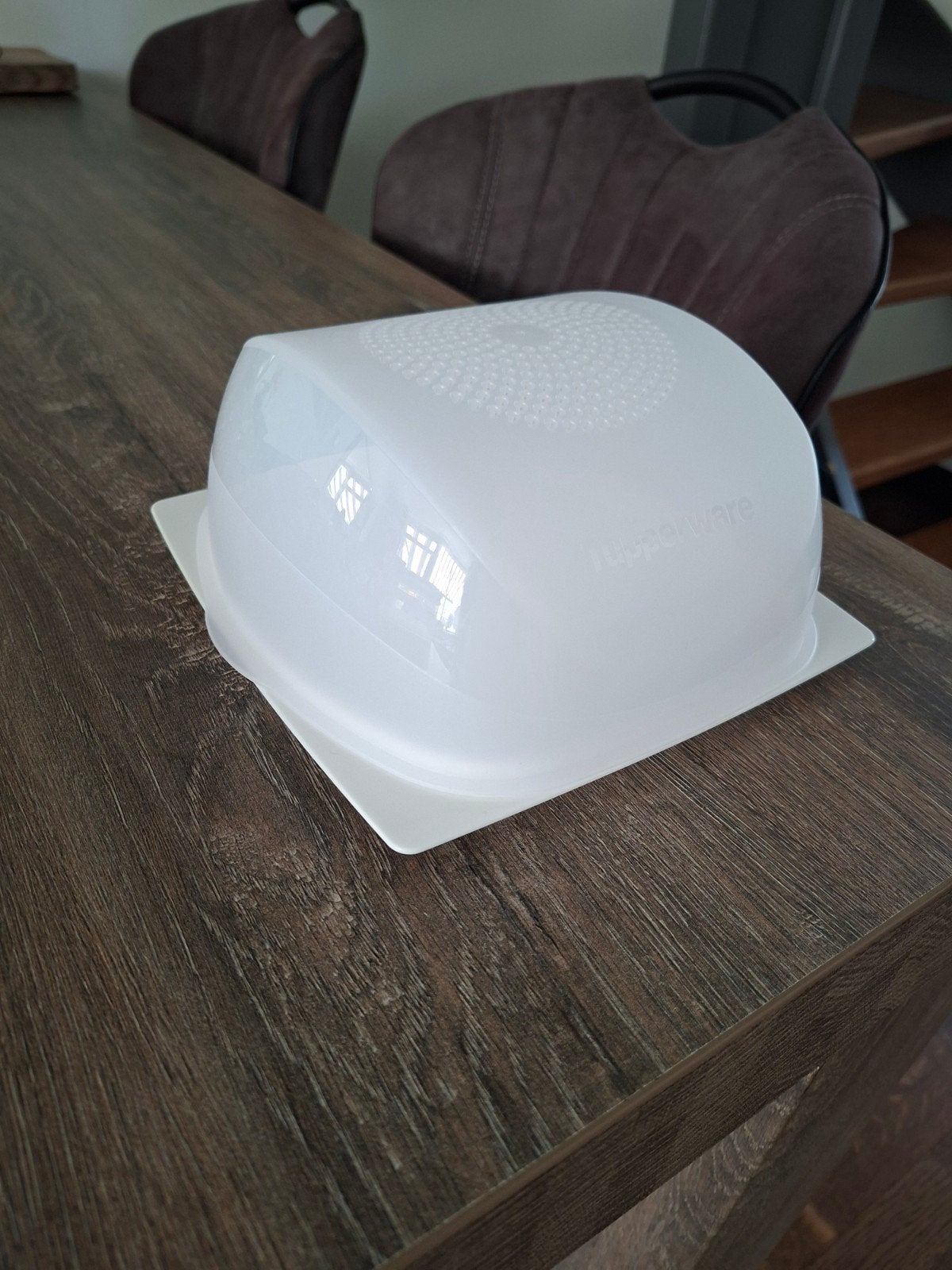 Tupperware Kaasdoos - Vershoudbakje voor Kaas, Huis en Inrichting, Ophalen, Gebruikt, Bewaardoos, Wit